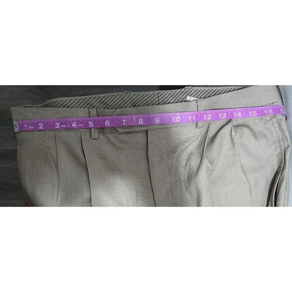 Polo Ralph Lauren Mens Dress Slack Pants Modern Fit Size‎ 34x34 Grey/Tan Cuffed